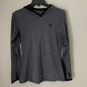 THE North Face Lightweight Long Sleeve Pullover Hooded FlashDry Sweater Size S.